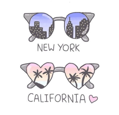 Transparent New York Vs California PNG Images