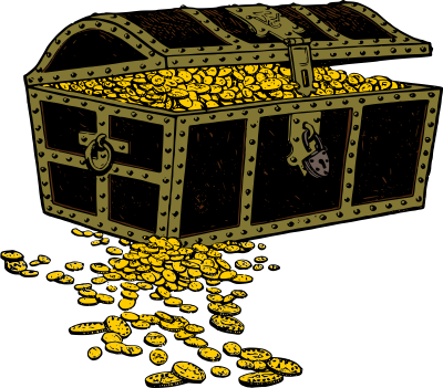 Treasure Chest Colour Remix Pictures PNG Images