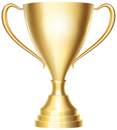 Trophy vector png image gold cup award clip art