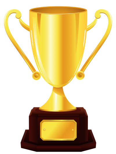 Golden medal trophy png winning clipart gold pencil and in color