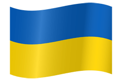 Ukraine wavy flag Clipart @transparentpng.com