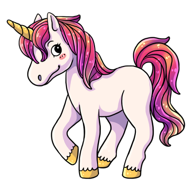 Unicorn PNG Vector Images with Transparent background - TransparentPNG