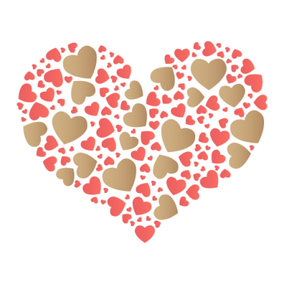 Hearts Valentine Icon PNG Images