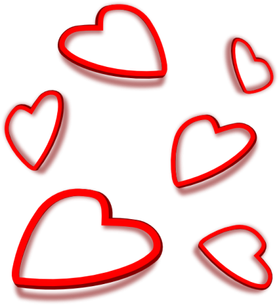 Valentine Hearts Clip Art At PNG Images