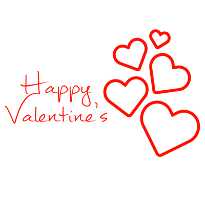 Valentines Day Transparent Free Download Message PNG Images
