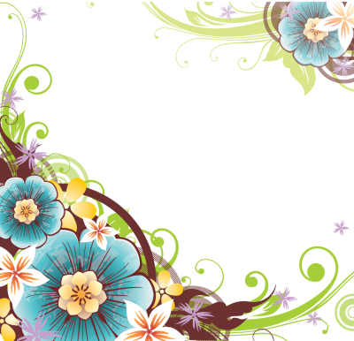 Flower Border Png PNG Images