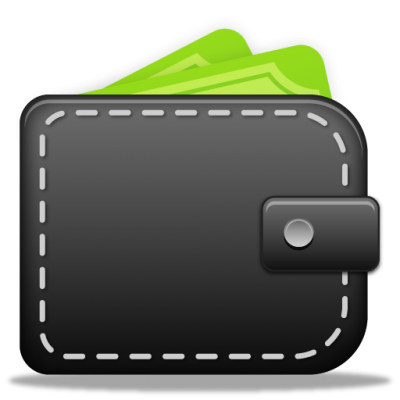 Blcak Wallet Transparent Png Icons PNG Images