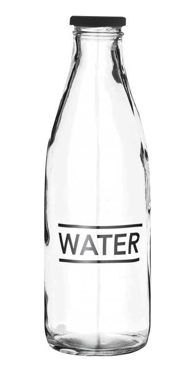 Glass Water Bottle Png PNG Images