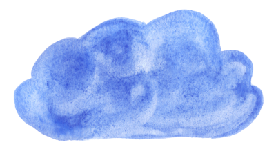 Watercolor Cloud Illustration Png PNG Images