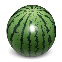 Watermelon free transparent water melon icon japan summer icons softicons png