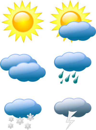 Hail, Storm, Weather Symbols Clip Art At Image PNG Images