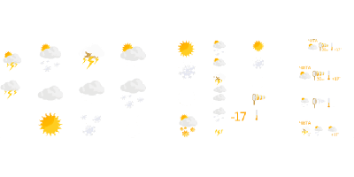 Weather Forecast, Weather, Symbols, Sunshine, Rain Pictures PNG Images