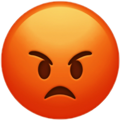 Very Angry Whatsapp Emoji Transparent Png PNG Images