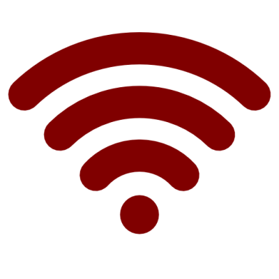 Red Dark Wifi Icon Png Images PNG Images