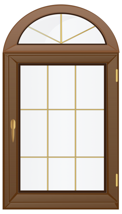 Gold Handle With House Window Transparent Background PNG Images