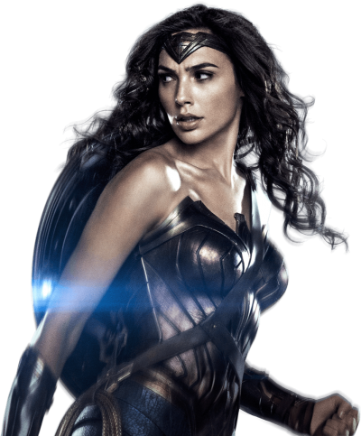 Gal Gadot As Wonder Woman With Shield Png PNG Images