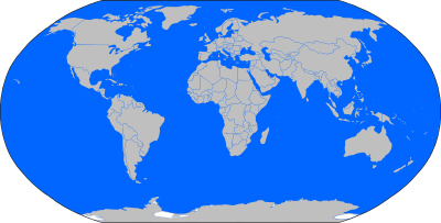 Blue World Map Png Photo PNG Images