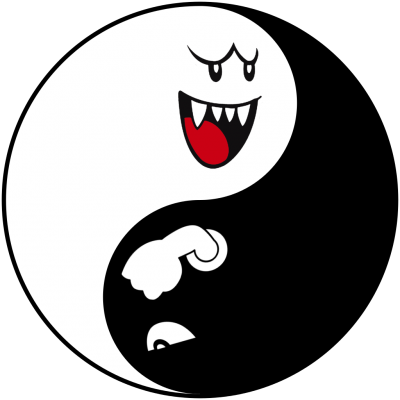 Bullet And Mario Yin Yang Tattoos Png PNG Images