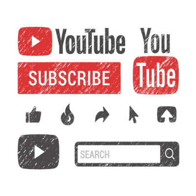 Doodle Scribble Youtube Icon Png Hd Free Download PNG Images